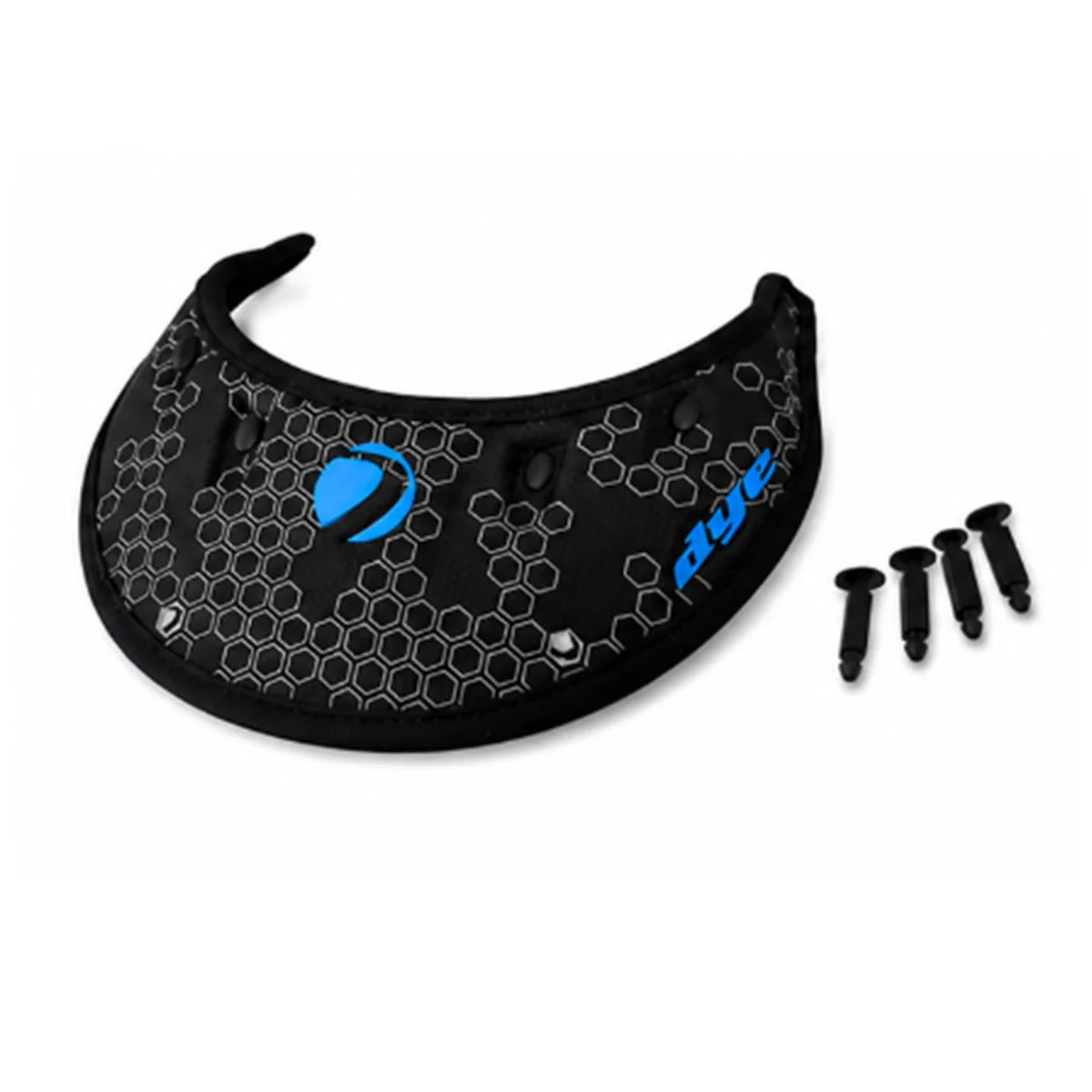 DYE i4/i5 Wing Visor Hypercam Cyan + JT Pins