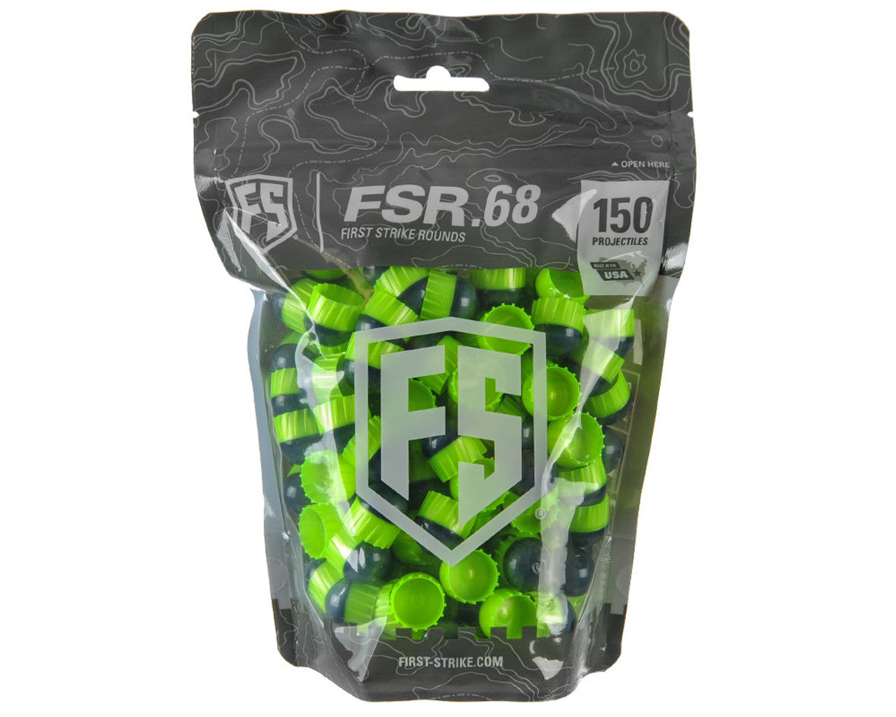 First Strike Paintballs 150 shot bag (grey/green)