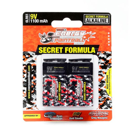 Battery Energy Paintball 9V Special Forces 2 Pack