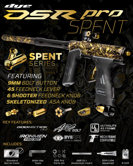 DSR Pro PGA Spent Gold/Black