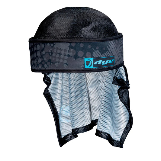 DYE X HALO - HEAD WRAP - CONCEPT BLACK/CYAN