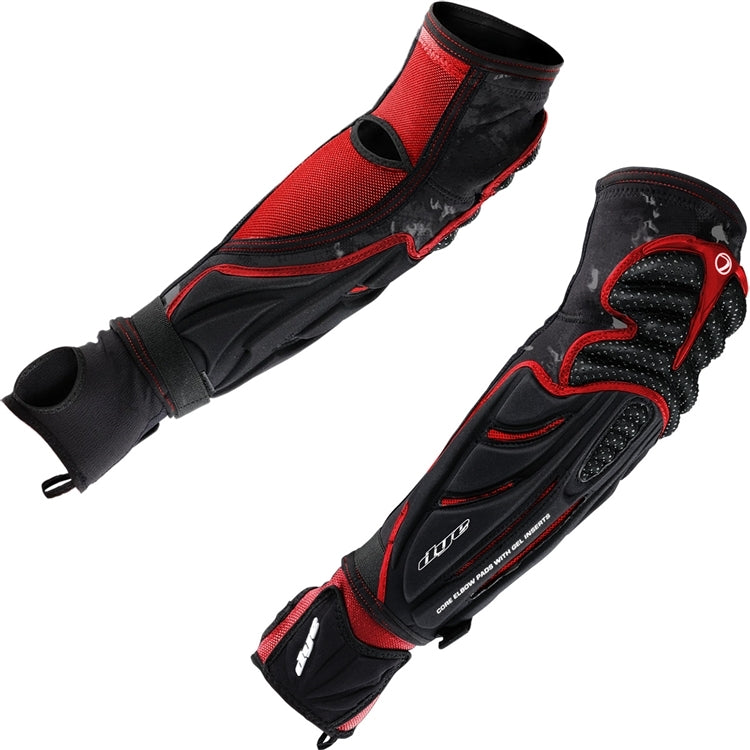 Elbow Pad Dye Dcam Blk/Red