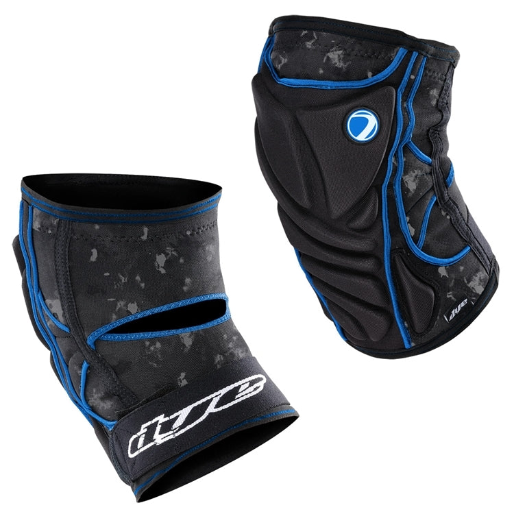 Knee Pad Dye Dcam Blk/Cyan