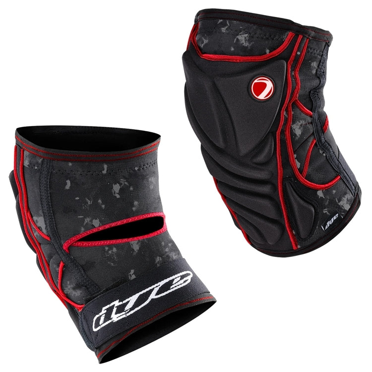 Knee Pad Dye Dcam Blk/Red