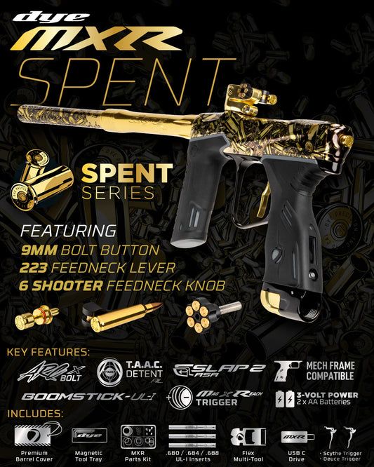 MXR PGA SPENT GOLD/BLACK