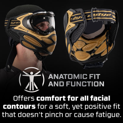 DYE i3 PRO GOGGLE - HERITAGE GOLD