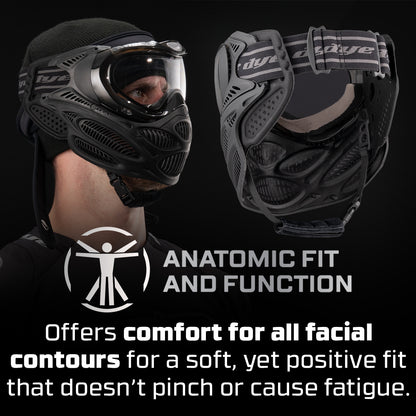 DYE i3 PRO GOGGLE - ONYX BLACK