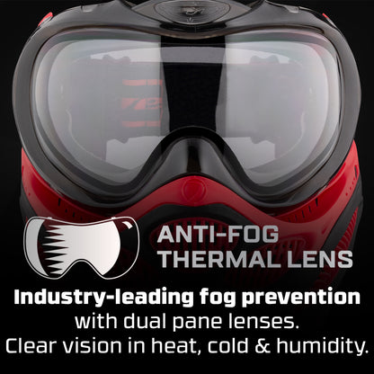 DYE i3 PRO GOGGLE - FIRE RED