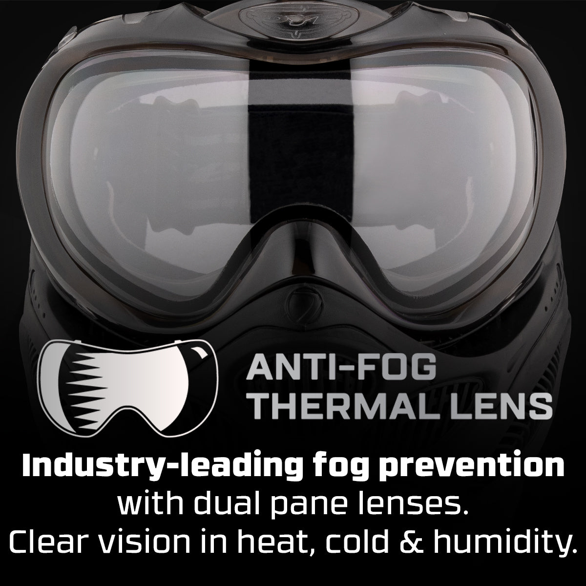 DYE i3 PRO GOGGLE - ONYX BLACK