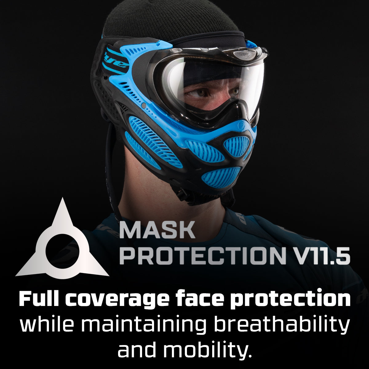 DYE i3 PRO GOGGLE - GLACIER CYAN