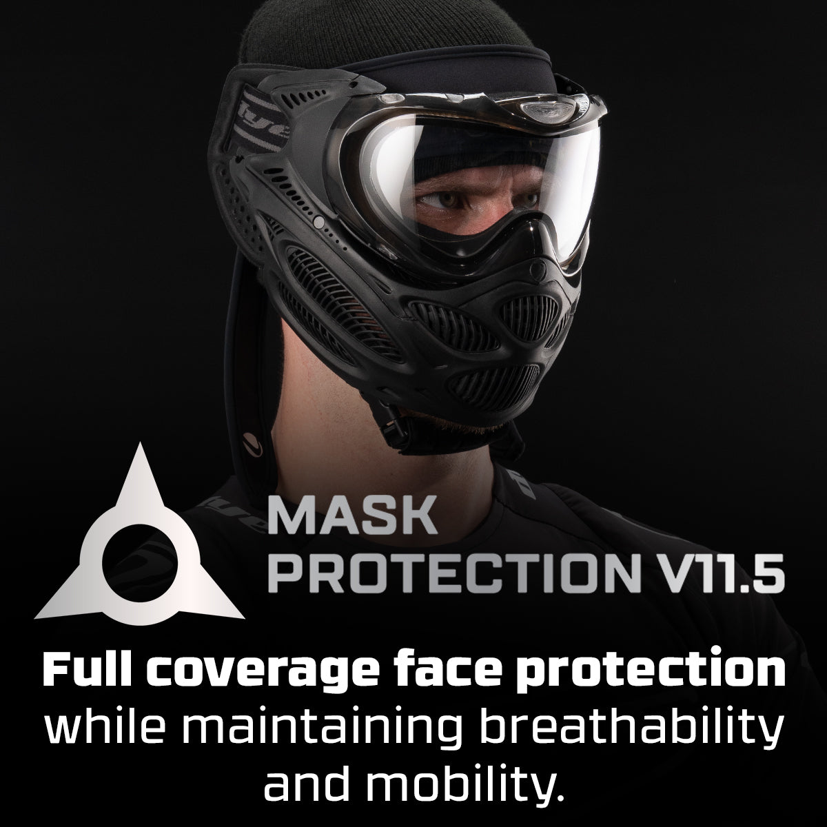 DYE i3 PRO GOGGLE - ONYX BLACK