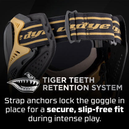 DYE i3 PRO GOGGLE - HERITAGE GOLD