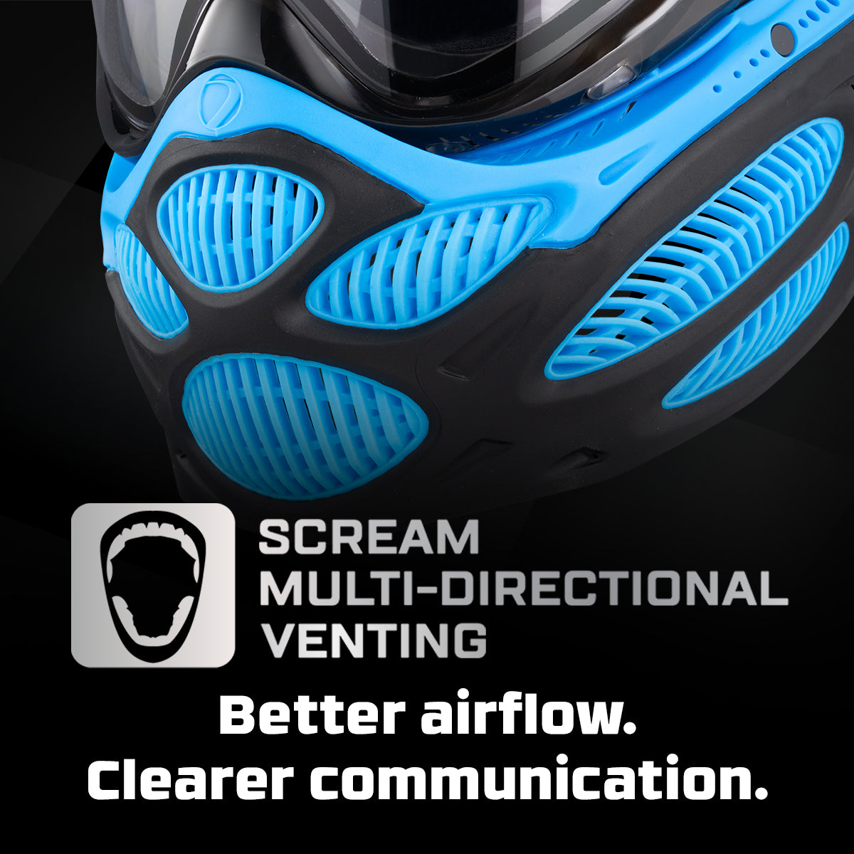 DYE i3 PRO GOGGLE - GLACIER CYAN